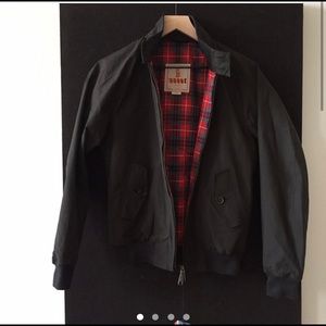 Baracuta faded black Jacket (x-small) size 34